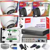 Kit Dahua Cctv 1080p  Dvr 8 Ch+4 Cámaras Full Color