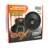 Medio Rango 10 600w Rms 8 Ohms Open Show Evox Beast Evx10mrp Color Negro Con Naranja