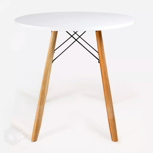  Mesa 70cm Eames De Jantar Com Pés Palito  Resistência