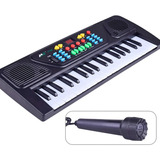 37 Teclas Piano Digital Para Niños Instrum Con Micrófono
