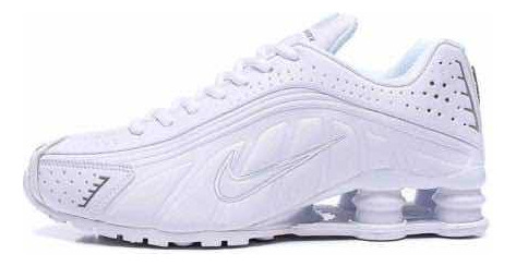 Nike Shox R4 White Original 26.5 Cm 8.5 Usa