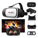 Oculos De Realidade Virtual 3d Celular Vr Box Filmes E Jogos