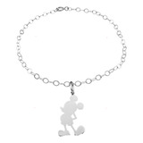 Pulsera Mickey Mouse Parado Plata 925 Envio Gratis