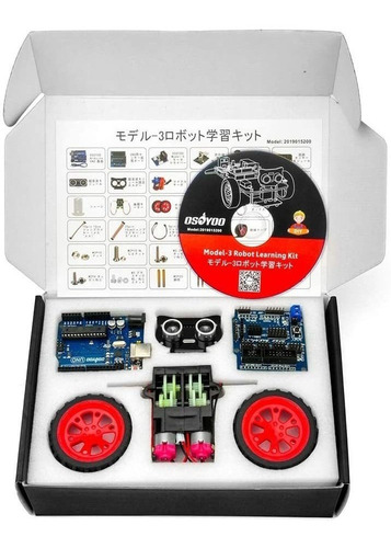 Osoyoo Modelo 3 Robot De Coches Diy Kit De Inicio Para Ardui