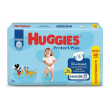 Huggies Protect Plus Sin Género Xxxg 48 Unidades