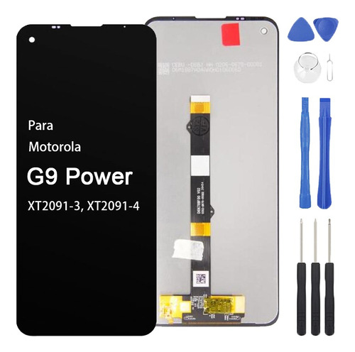 Pantalla Display Touch Lcd Para Motorola G9 Power Xt2091-3/4