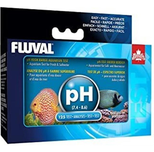 Kit De Prueba De Ph Fluval Para Agua De Acuario, Agua Dul