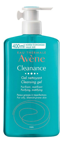 Avene Cleanance Gel Limpiador Rostro Cuerpo Piel Grasa 400ml