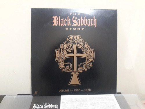 Laser Disc - Black Sabbath Story 1978 - 1992 Vol 1 & 2