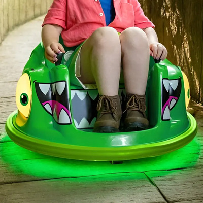 Carrito Chocon Eléctrico Xootz Monster 6V Niños 3-6 Años Verde | Envío gratis