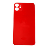 Tapa Trasera Para iPhone 11 A2221 A2111 Rojo
