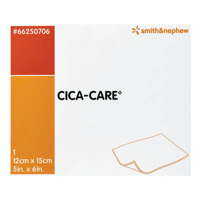 Folha De Gel De Silicone Smith+nephew Cica-care Para Tratame