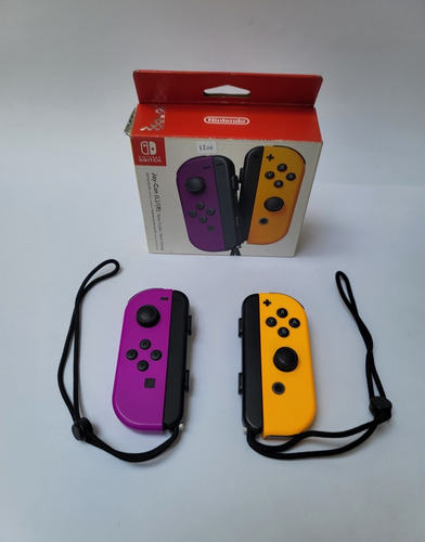 Joystick Nintendo Switch Joy-cons Purpura Naranja