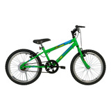 Bicicleta  De Passeio Infantil Athor Bikes Evolution 2020 Aro 20 Único 1v Freios V-brakes Cor Verde Com Descanso Lateral