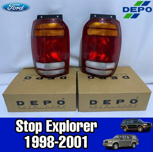 Stop Trasero Ford Explorer 1998 1999 2000 2001 Depo Foto 2