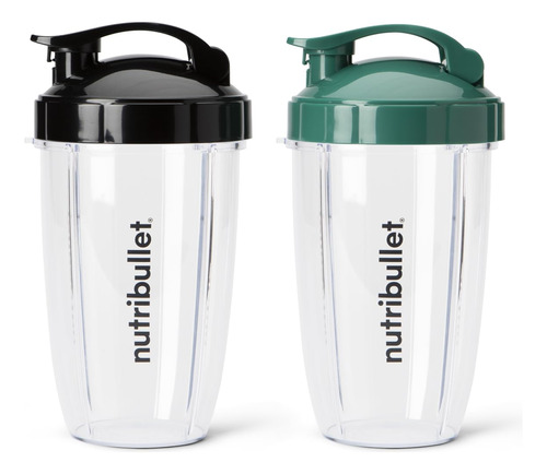 Nutribullet® Vasos To-go De 24 Onzas Y Tapas Abatibles De .