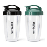 Nutribullet® Vasos To-go De 24 Onzas Y Tapas Abatibles De .