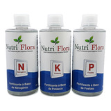Nutri Flora Kit 3 Macros Nutrientes De 500ml 
