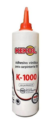 Cola Vinilica Kekol K-1000 1kg Adhesivo Carpintero Madera