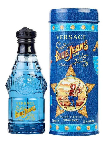 Perfume Blue Jeans 75 Ml Caballero Versace !! 100% Original 