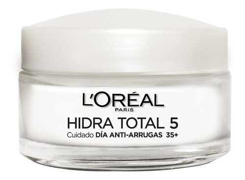 Crema Facial Antiarrugas +35 Loréal Paris Hidra Total 5 Tipo De Piel Todo Tipo De Piel