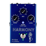 Pedal Para Voz Flamma Fv04 Harmony P Voz Coros Armonizador