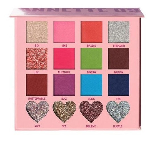 Beauty Creations Paleta De Sombras Annette 69 