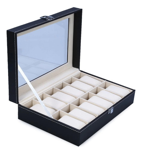 Caja Organizador Relojes Set Relojeria Estuche Para Relojes