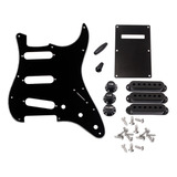 Hf Juego De 3ply 11 Agujero Sss Guitar Pickguard + Placa