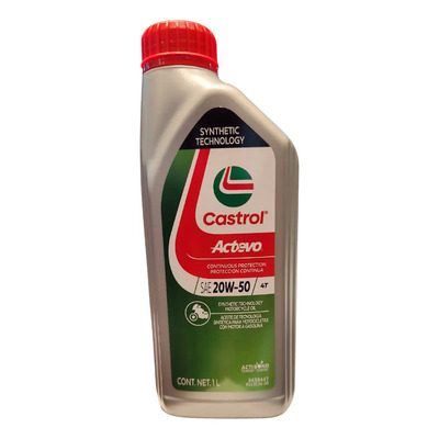 Aceite Moto 4t Castrol Actevo 20w50 S Sintetico 946 Ml | MercadoLibre