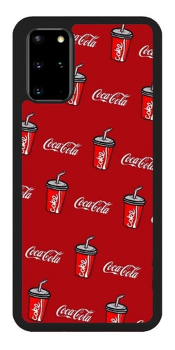 Funda Protector Para Samsung Coca Cola Letrero Vasos Moda