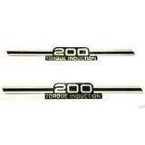 Emblema Rd200 Tampa Lateral Yamaha (par)