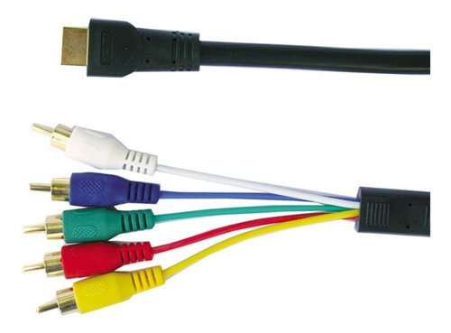 Cable Hdmi A Video Componente Rgb Mas Audio Hdg050
