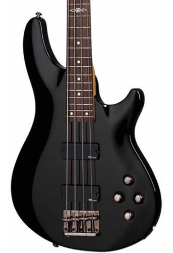 Sgr By Schecter C4 Bass Bajo Electrico 4 Strings Gloss Black Color Negro Orientación De La Mano Diestro