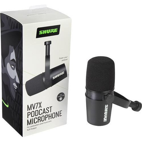 Microfone Shure Xlr Mv7x Podcast