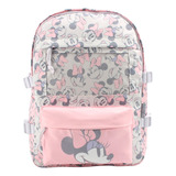 Mochila Escolar Minnie Mouse Urbana Juvenil 