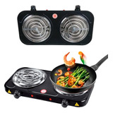 Fogão Cooktop Elétrica Fogareiro 2000w 2 Bocas 127v Portátil