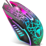 Mouse Bengoo Rgb Backlit Gaming Negro