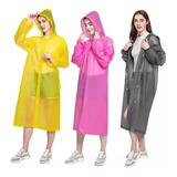 Capa Poncho Impermeable Lluvia Viento Estandar Adulto Gorro