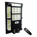 Foco P/ Poste Solar De 300 Watt 22 Placas 804 Led C/ Control