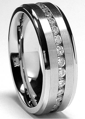 Anillo De Bodas Talla 11.5 Para Hombre Ringwright Co 7mm