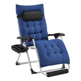 Yaheetech Zero Gravity - Silla Reclinable Plegable Con Almo.