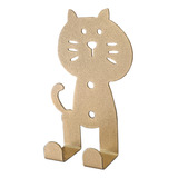 Soporte De Pared Con Ganchos Para Colgar Figura De Gatito