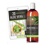Gel De Aloe Vera Orgánica Para La Cara, El Pelo, La Piel - 1