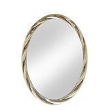 Espejo Baño Maquillaje Colgante Decorativo (70x90cm, Rosa) (