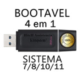 Pendrive Bootavel Kingston W7 W8 W10 W11 Instalação