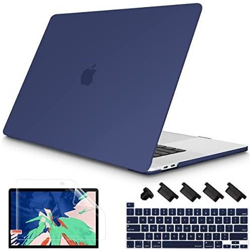 Protector Azul Marino Compatible Con Macbook Pro 13 Pulgadas
