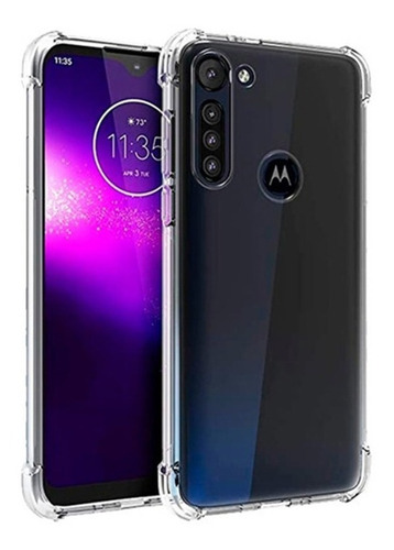 Funda Antigolpe Transparente Flexible Para Motorola Moto G8