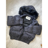 Campera Puffer , Con Peluche Interno, Importada, New.