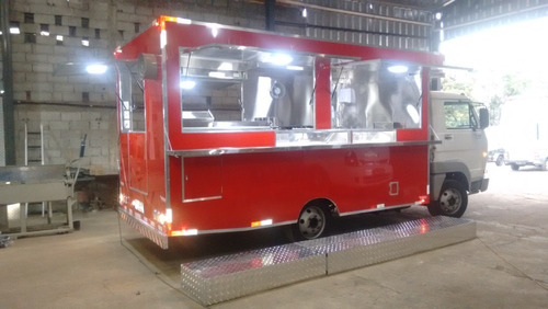 FOOD TRUCK TREILHER CAMINHÃO 3/4 2 (MONTAGEM SEM O VEÍCULO)